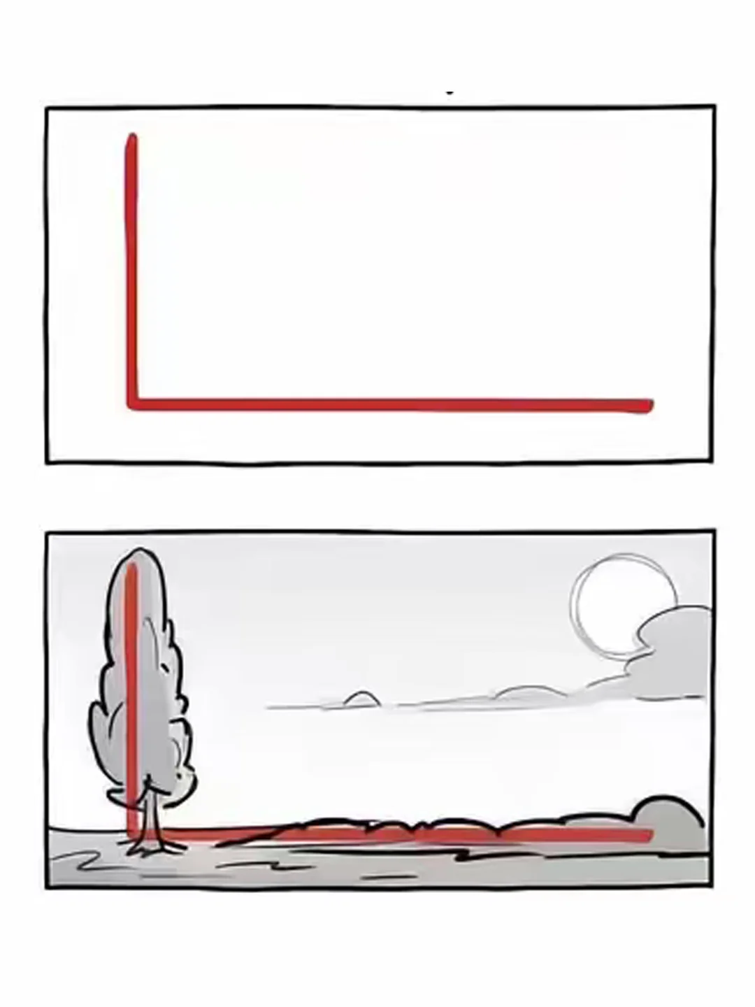 L型构图