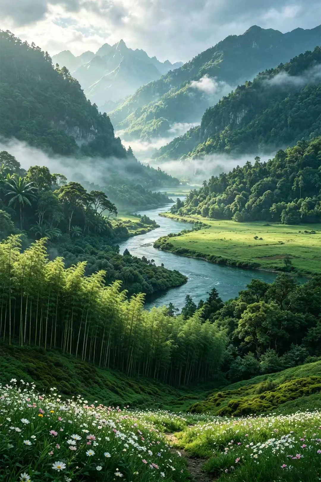 植被生态（森林/草原/花海/竹林/雨林/苔原）